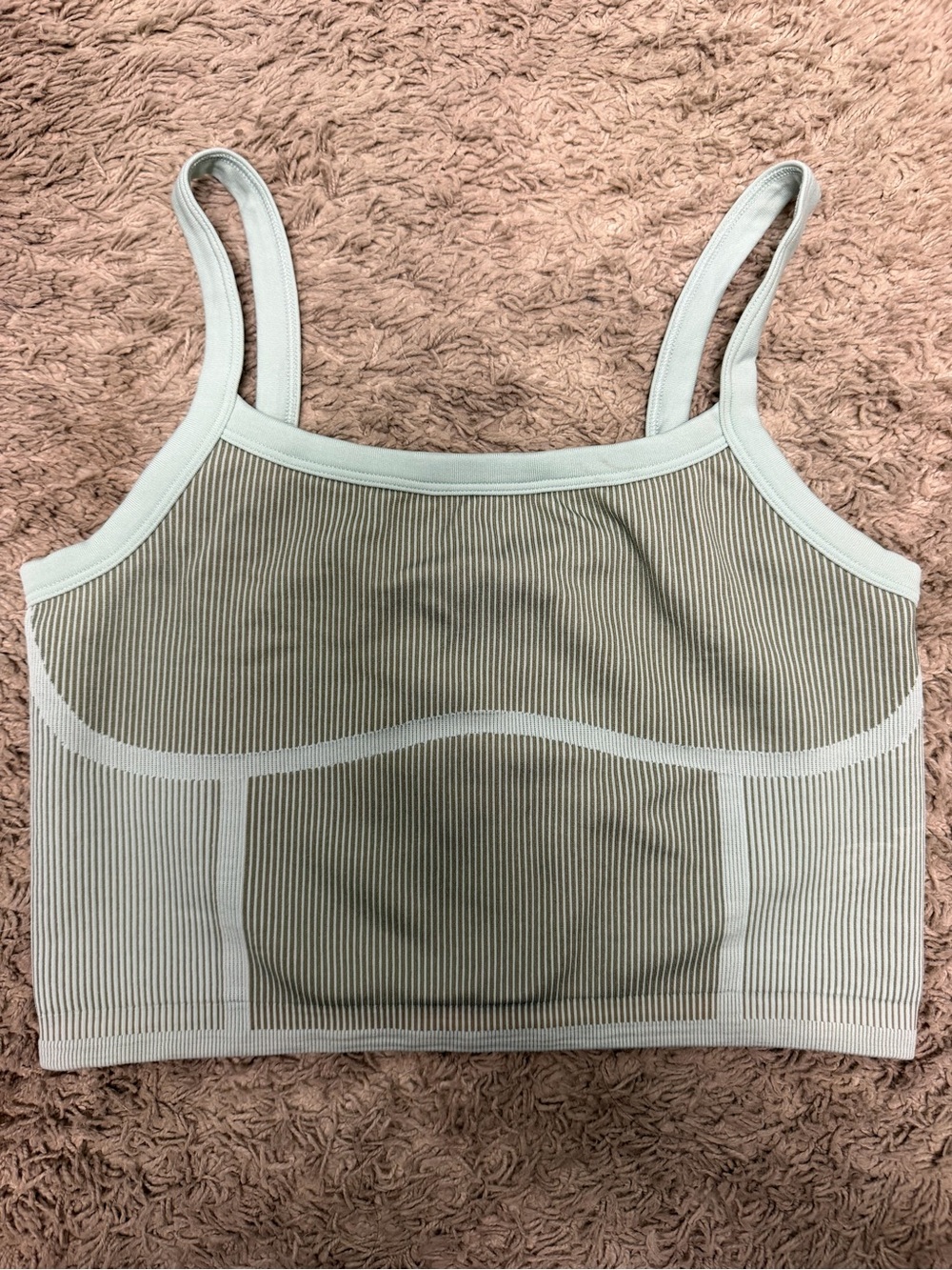 Athleta ribbed workout tank top